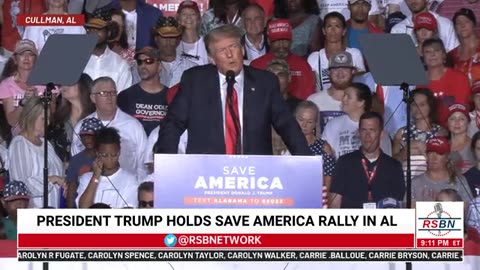AUGUST 21 2021 President Donald Trump Rally LIVE in Cullman, AL PART 2