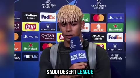 Lamine Yamal says Real Madrid PAID THE REF! - Post Match Interview Entrevista - Inter 4-3 Barcelona