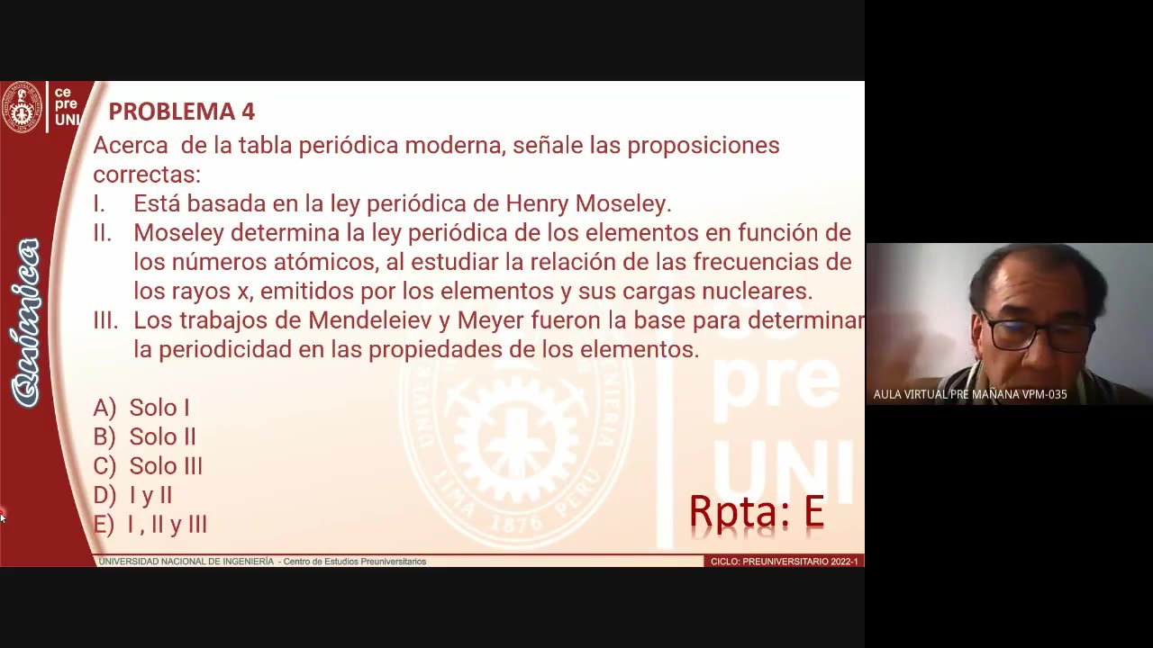 CEPRE UNI 2022 - 1 | Semana 04 | Química S1