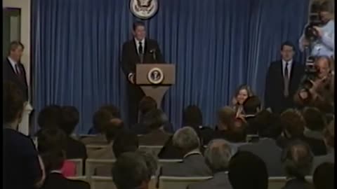 Archived ✅ | 5-14-1984 - President Reagan’s gives an Impromptu Press Conference