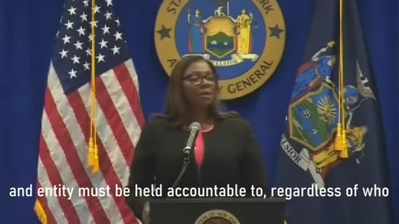 Letisha James — "NO ONE IS ABOVE THE LAW"