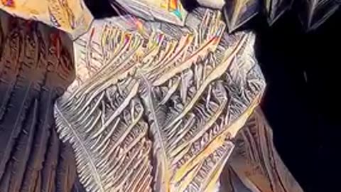 Watch As Epsom Salt Forms Vibrant Crystals Under A Microscope