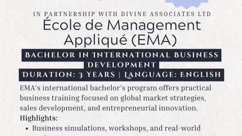 Unlock International Opportunities with EMA and Divine Associates