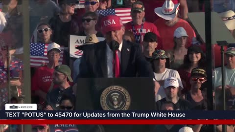 President Trump Participates in the Salute to America Celebration