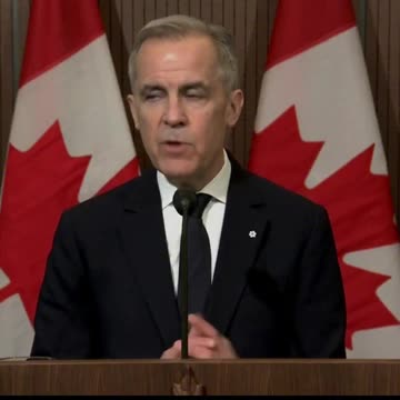 Canadian PM Mark Carney if America doesn’t want to lead anymore, Canada will take that role