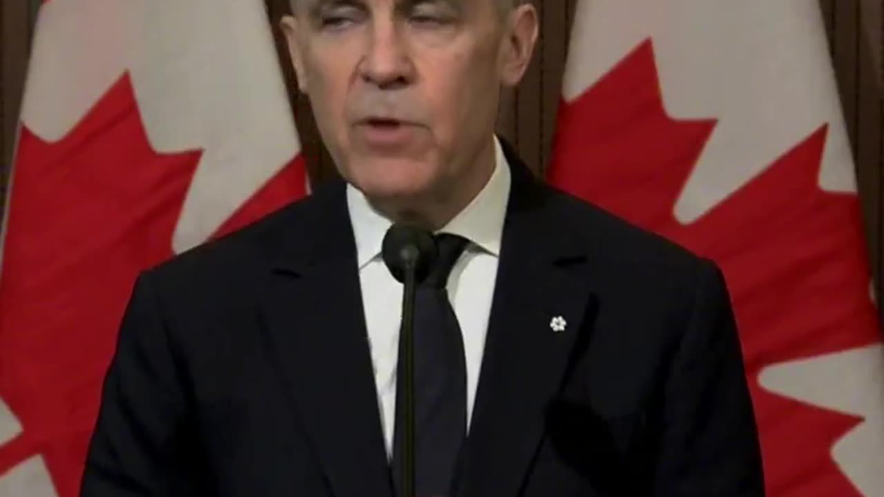 Canadian PM Mark Carney if America doesn’t want to lead anymore, Canada will take that role