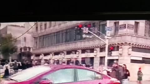 Protester learns the hard way