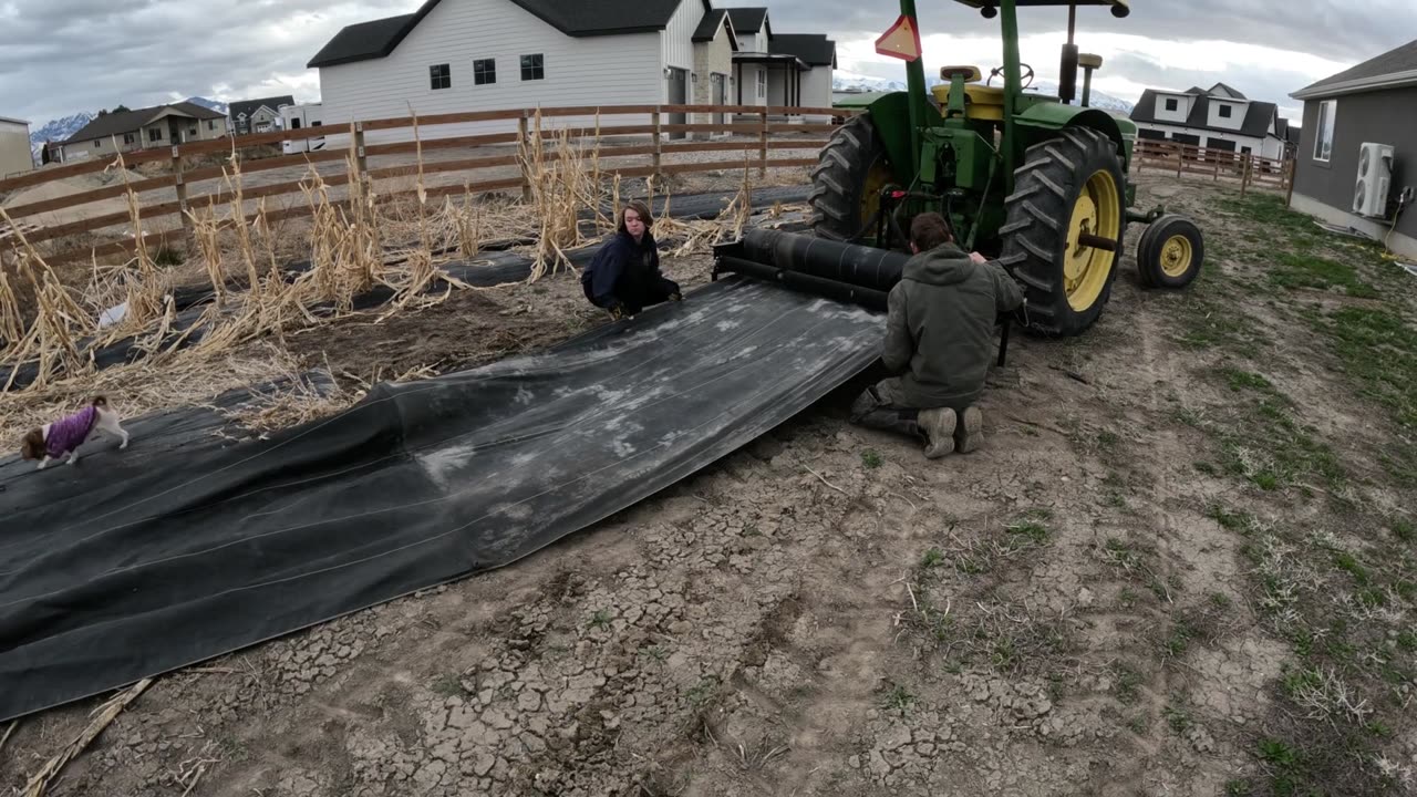 Ground Cover Fabric Reclaim Implement