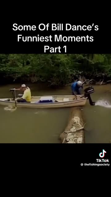 Some of Bill Dance's Funniest Moments pt1