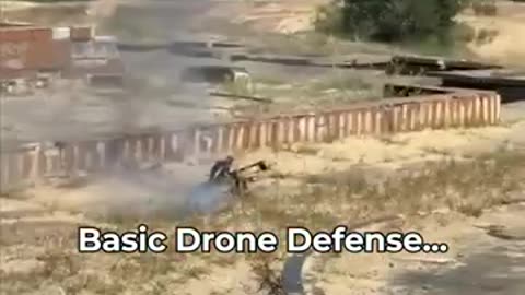 Amazing: Military Drone Defense Training