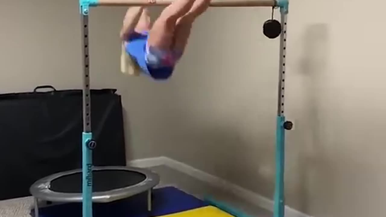 Legend_says,_she_still_hangin__there_#funny_#fail_#gymnastics_