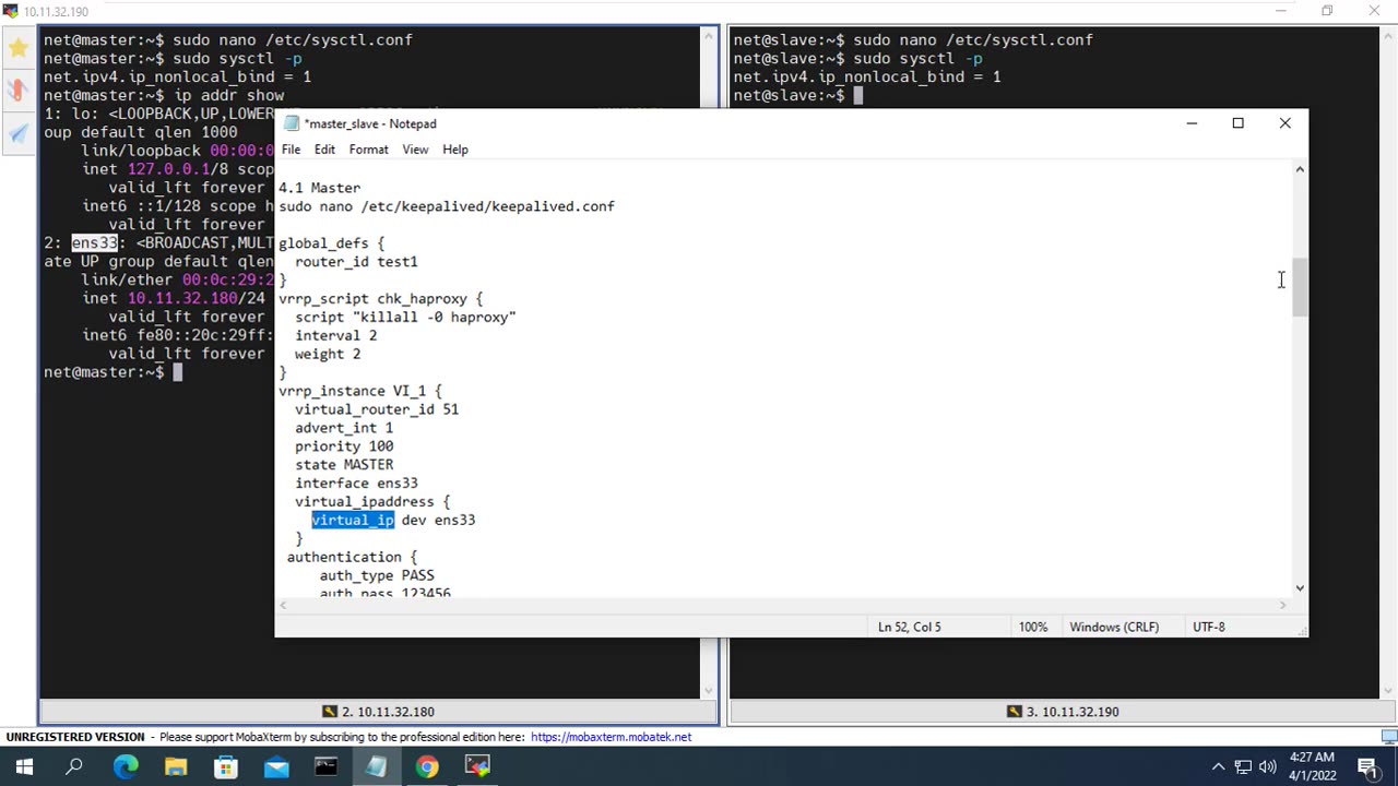 How to backup a Website with two servers
