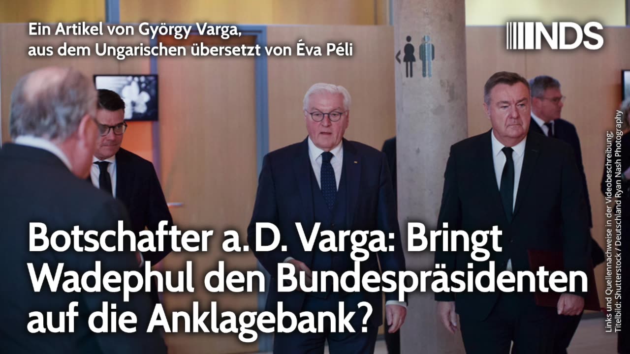 Botschafter a. D. Varga: Bringt Wadephul den Bundespräsidenten auf die Anklagebank? | NDS