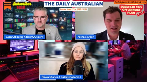 The Daily Australian 121 w/ GUEST Michael Arbon