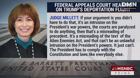 Listen to this moron Judge upset that terrorists were thrown to El Salvador