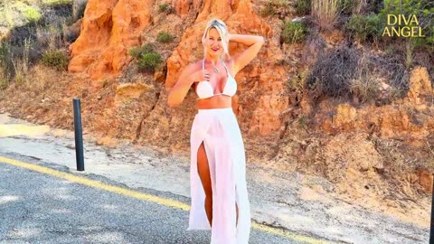 Diva Angel | White Winter Outfit Try-On & Style Inspiration Cozy White Look for Cold Days