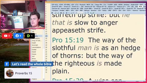 Let's Read the Whole Bible Y'all!! 06/7/2025