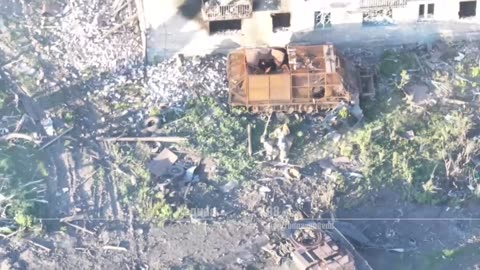 Drone Hit a Group of Four Ukrainians Evacuating a Wounded Comrade