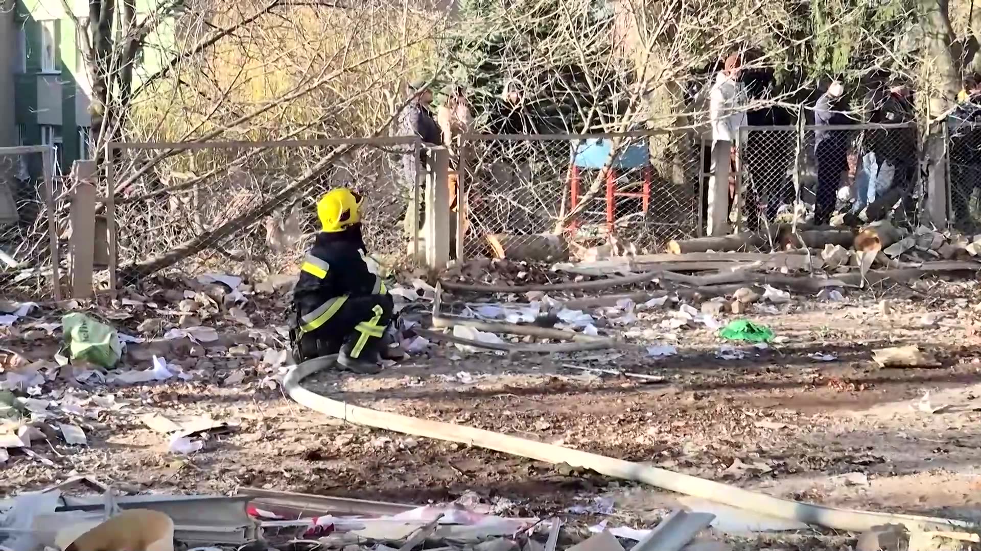 Multiple killed as Russian strike hits homes in western Ukraine