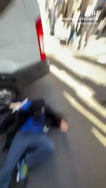 Watch as anti-ICE violent radical leftists sabotaging operations in NYC.