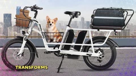 PHILODO Traveller Electric Bicycle 1000W Peak Power 48V 35AH Battery Electric Bike