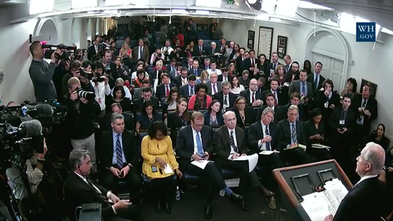 Archived ✅ | 3-27-2017 - Trump White House Press Briefing