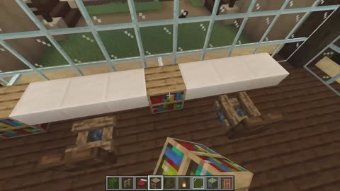 Building A Modern Wooden House in Minecraft