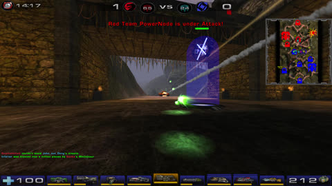 UT2004 Onslaught Online : MagicIsle-)o(-2017-V4 2026/01/23 clip 3 destroying Minotaur 2