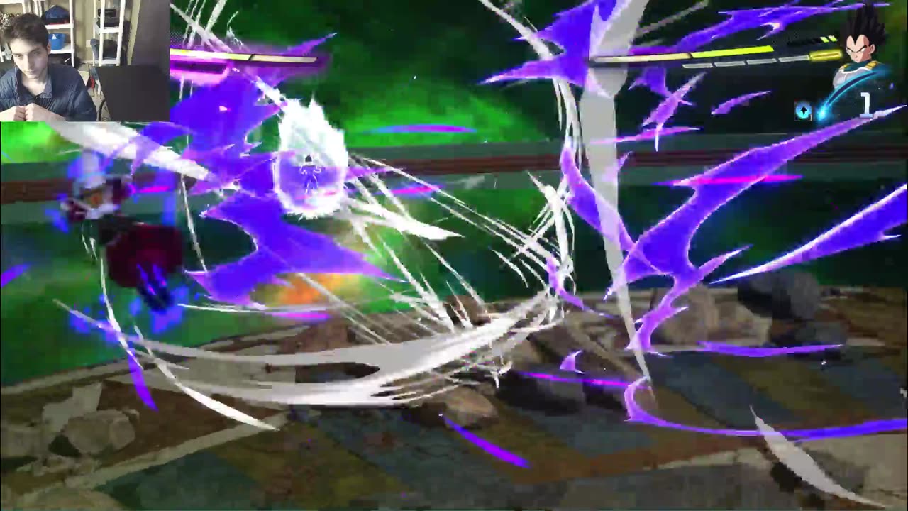 Vegeta VS Whis In A Dragon Ball Sparking Zero Battle