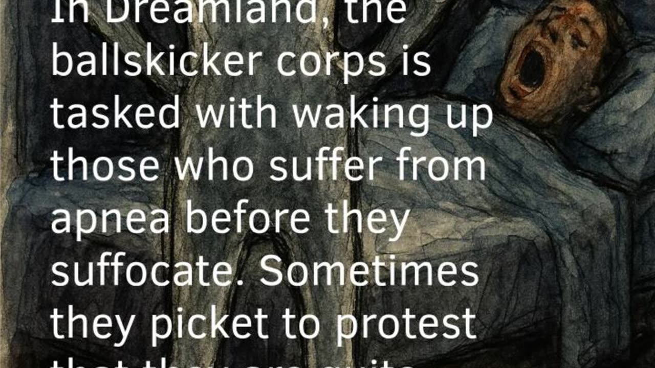 Ethical Crumb 30: In Dreamland, the ballskicker corps...