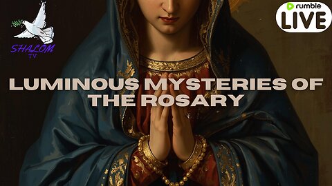 🔴 Thursday Luminous Mysteries of the Rosary September 4. 2025