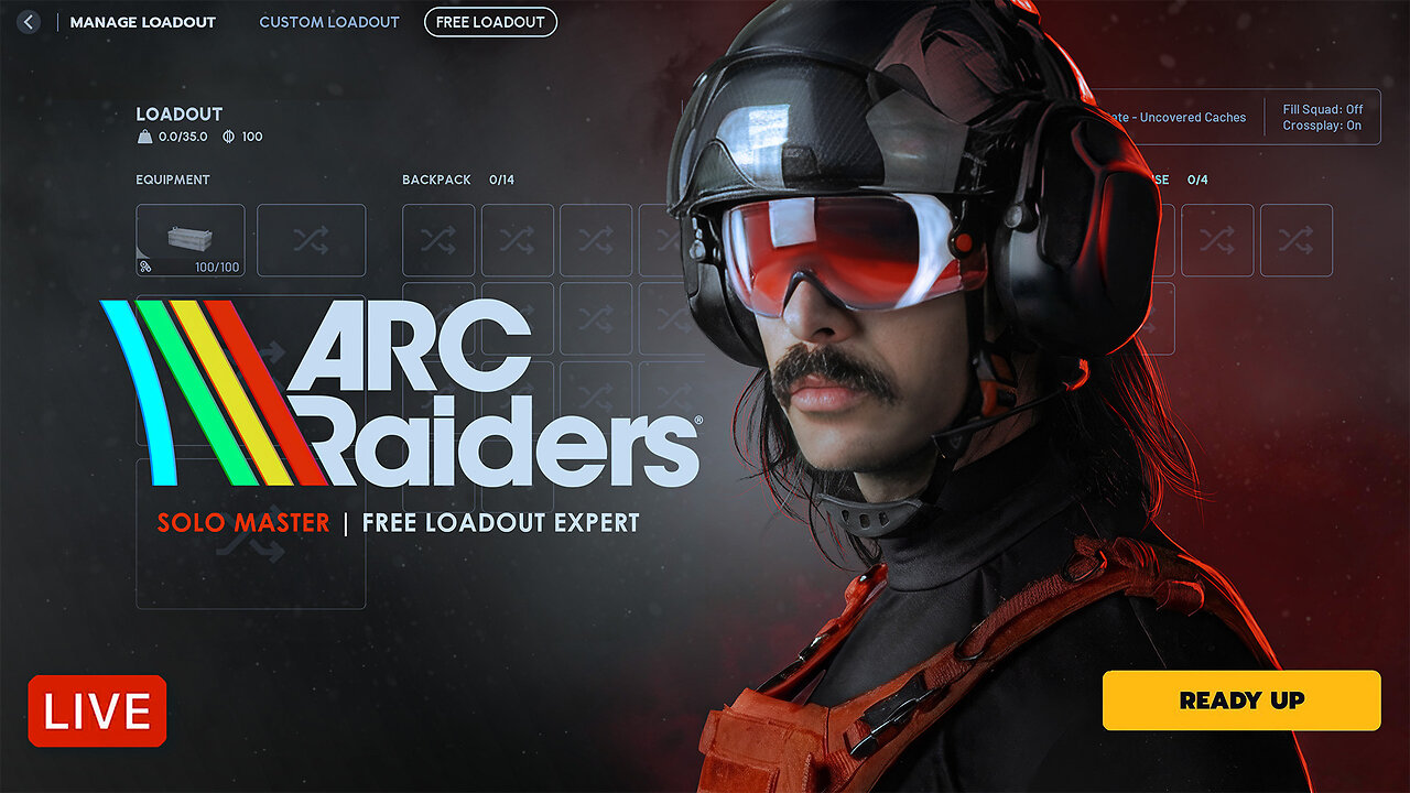🔴LIVE - DR DISRESPECT - ARC RAIDERS - FREE LOADOUT EXPERT