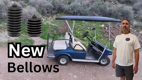 Complete Golf Cart Bellows Swap on a 2003