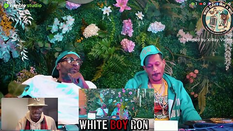 Who was white boy Ron is crazy lol
