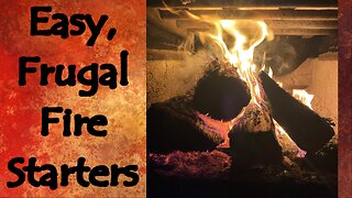 Frugal Fire Starters