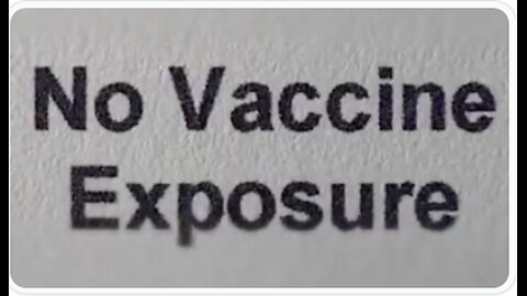 THE UNVAX STUDY FINALLY SEES THE LIGHT OF DAY & THE RESULTS ARE STAGGERING.