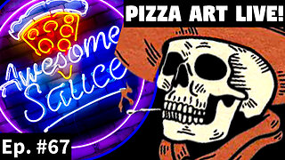 Awesome Sauce PIZZA ART LIVE Ep. #67: HALLOWEEN SPECIAL tribute to “Need to Breathe”