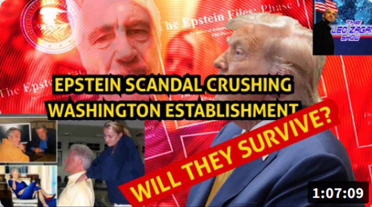 EPSTEIN SCANDAL CRUSHING WASHINGTON ESTABLISHMENT - WILL THEY SURVIVE?
