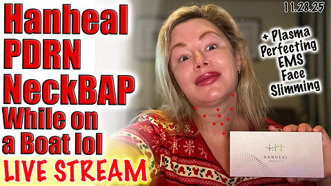 Live Hanheal PDRN Neck Bap on a BOat! AceCosm.com and code Jessica10 saves