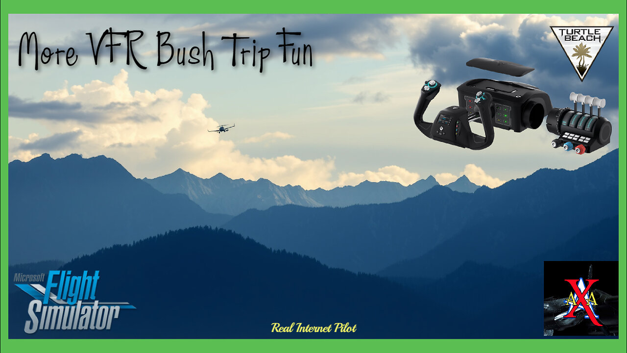 Sunday Night Bush Trip Stream▫️MSFS 2020▫️TB Velocity One▫️Nvidia