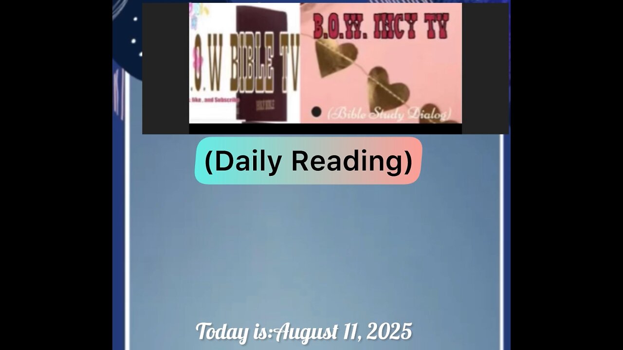 Today is:August 11, 2025 Let’s Read. Leviticus chapter27: 7: 1,To 5, (KJV)