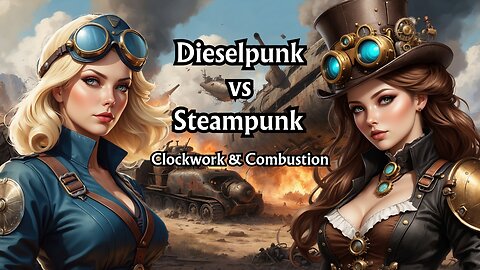 Clockwork and Combustion: A Dieselpunk vs Steampunk War