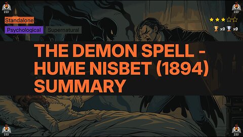 The Demon Spell - Hume Nisbet (1894) Summary - 3.17 ⭐️