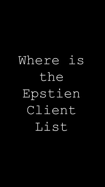 The list is sealed away