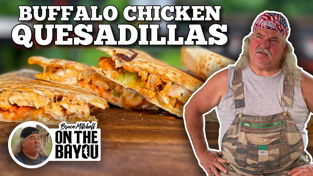 Buffalo Chicken Quesadillas with Bruce Mitchell | Blackstone Griddles