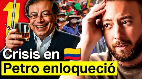 🚨 PETRO borracho planea dar GOLPE de ESTADO en COLOMBIA - Agustín Laje