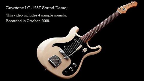 Guyatone LG-125T Sound Demo