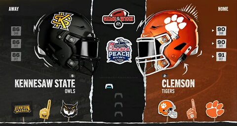 S3 Rebuild Kennesaw State vs Clemson Ep14: Playoffs game 2!