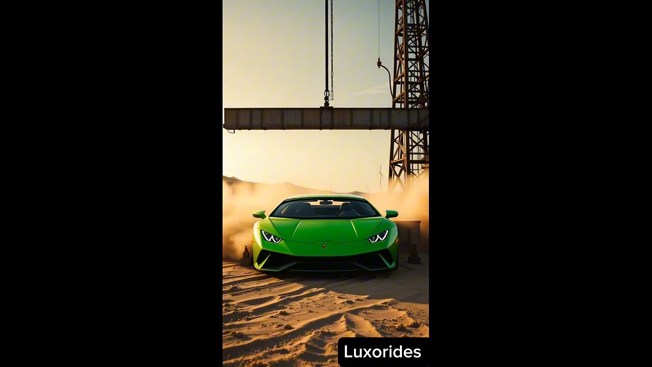 Car crashed with Crane