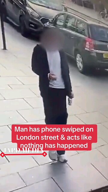 Just like that #london #phonesnatcher